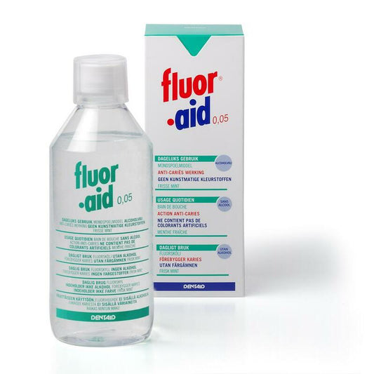 Fluor Aid Mondspoelmiddel 0.05 500ml