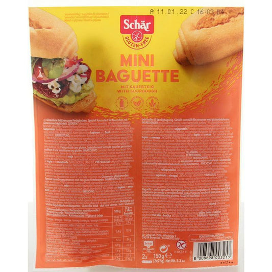 Dr Schar Baguette mini 2 stuks 150g