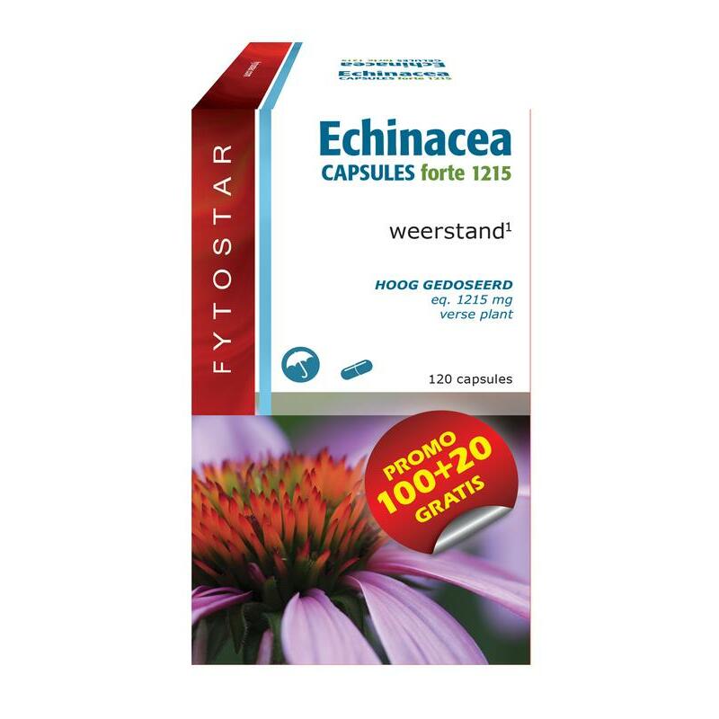 Fytostar Echinacea forte 1215 maxi 120ca