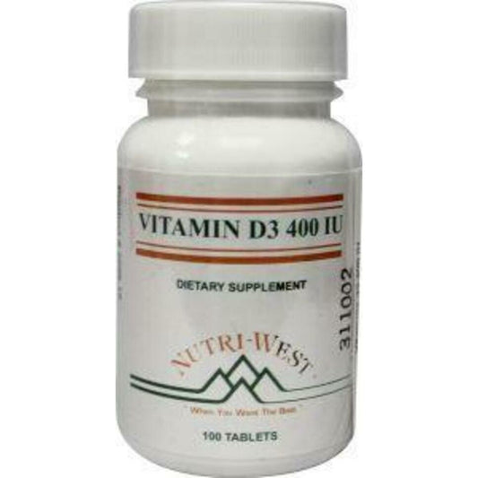 Nutri West Vitamine D3 400 100tb