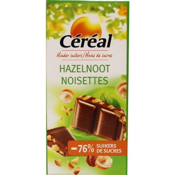 Cereal Tablet hazelnoot maltitol 80g