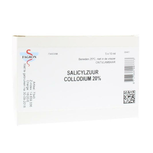 Fagron Salicylzuurcollodium 20% 10 ml 5x10ml