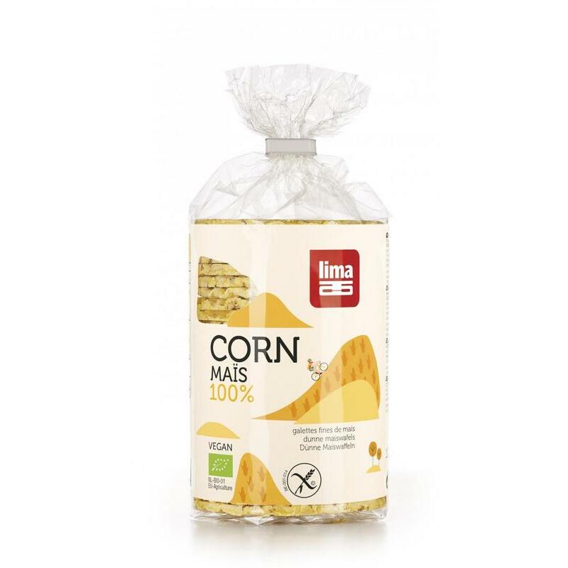 Lima Maiswafels dun rond bio 120g