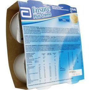 Ensure Plus creme vanille 125 gram 4x125g