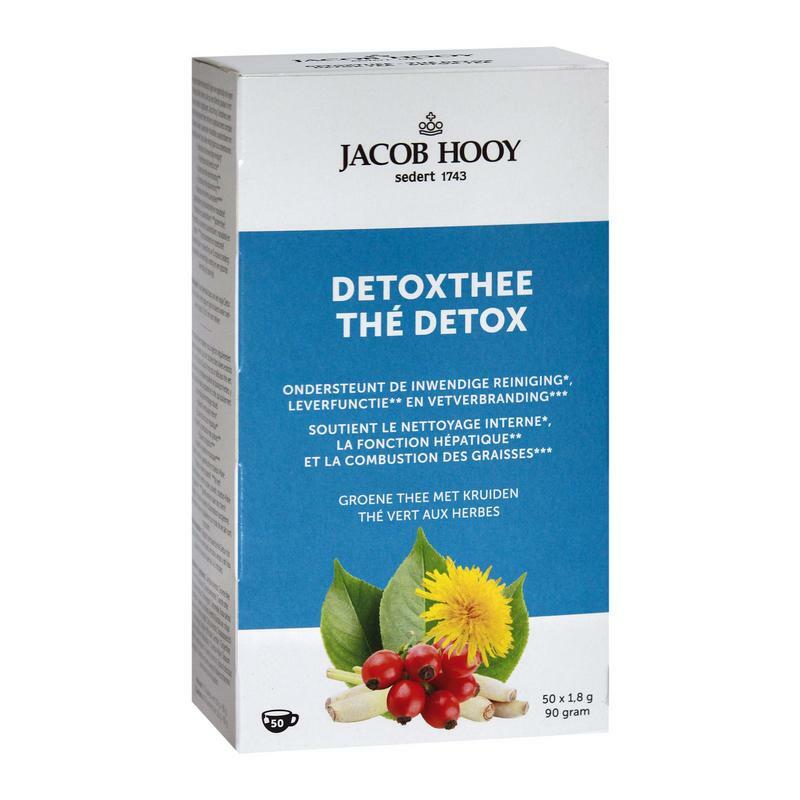 Jacob Hooy Detox theezakjes 50st