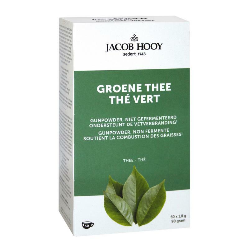 Jacob Hooy Groene thee zakjes 50st