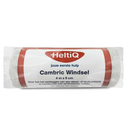 Heltiq Cambric windsel 4 m x 8 cm 1st