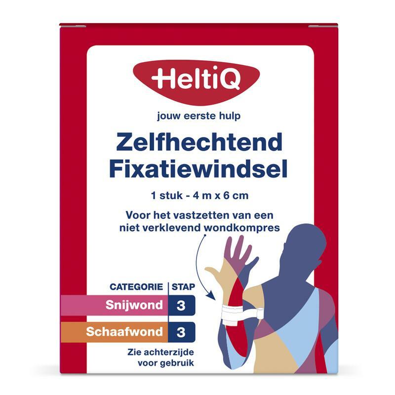 Heltiq Zelfhechtend windsel 4 m x 6 cm 1st