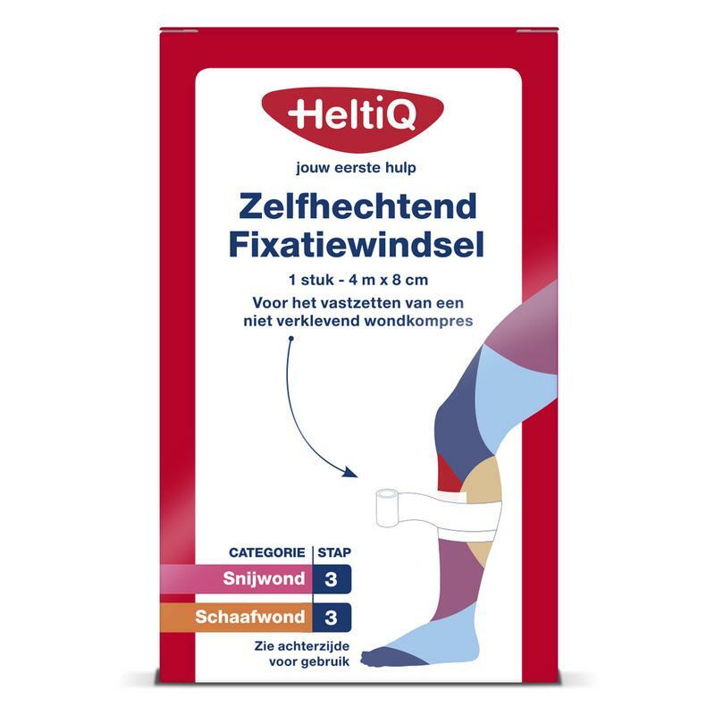 Heltiq Zelfhechtend windsel 4 m x 8 cm 1st