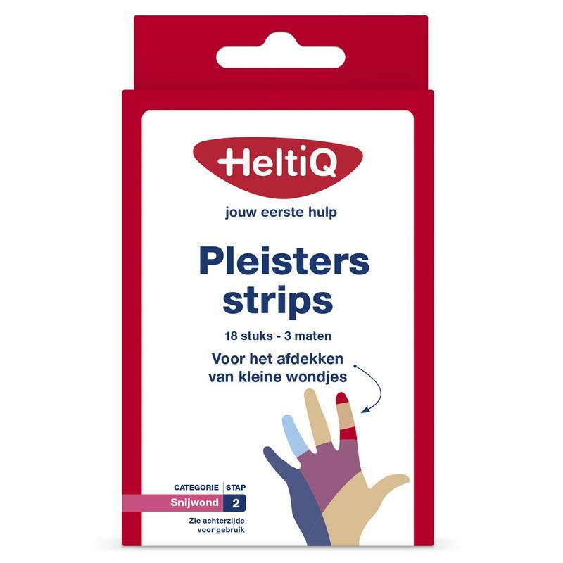 Heltiq Pleisterstrips waterafstotend & elastisch 18st