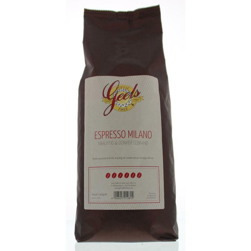 Geels Espresso milano donkere bonen 1000g