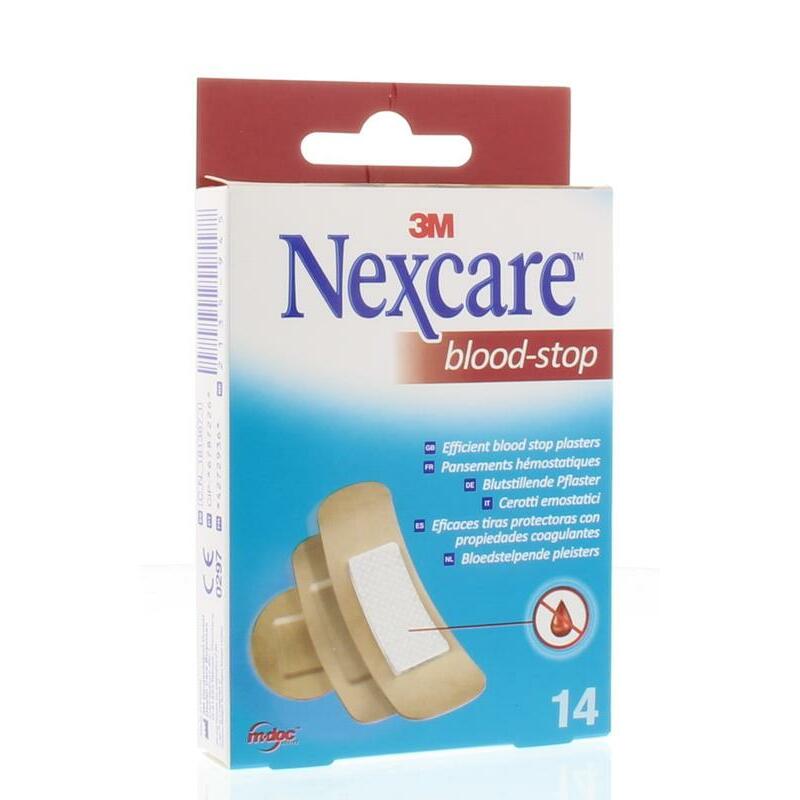 Nexcare Bloed stop assorti 14st