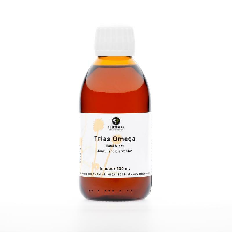 Groene Os Trias omega hond/kat 200ml