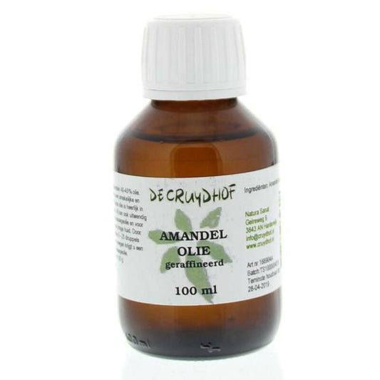 Cruydhof Amandelolie zoet geraffineerd 100ml