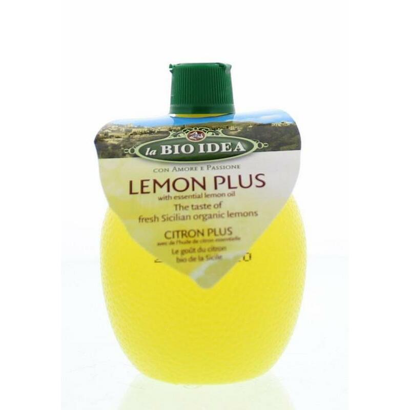 Bioidea Citroensap knijpfles bio 200ml
