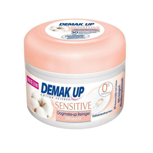 Demak Up Pads met lotion oogmake up reiniger senstive 30st