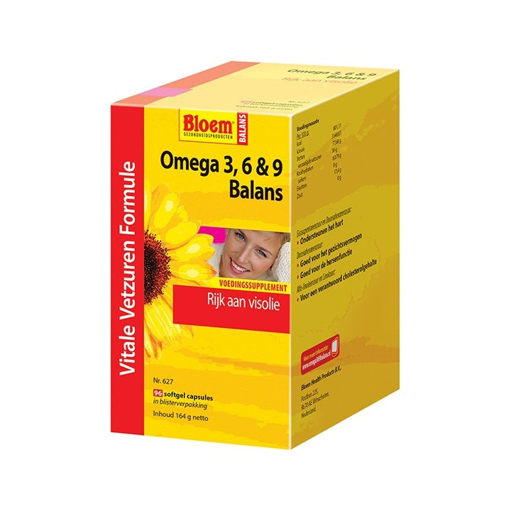 Bloem Omega 3 6 & 9 balans 96sft