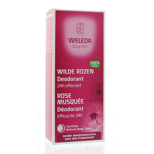 Weleda Wilde rozen 24h deodorant 100ml