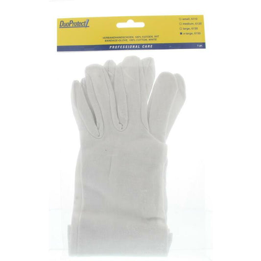 Duoprotect Handschoen katoen extra large 1paar