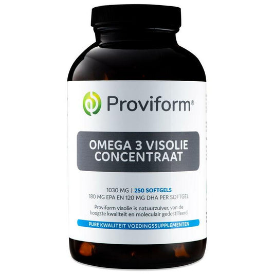 Proviform Omega 3 visolie concentraat 1000 mg 250sft