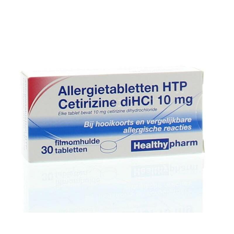 Healthypharm Cetirizine 10 mg 30tb