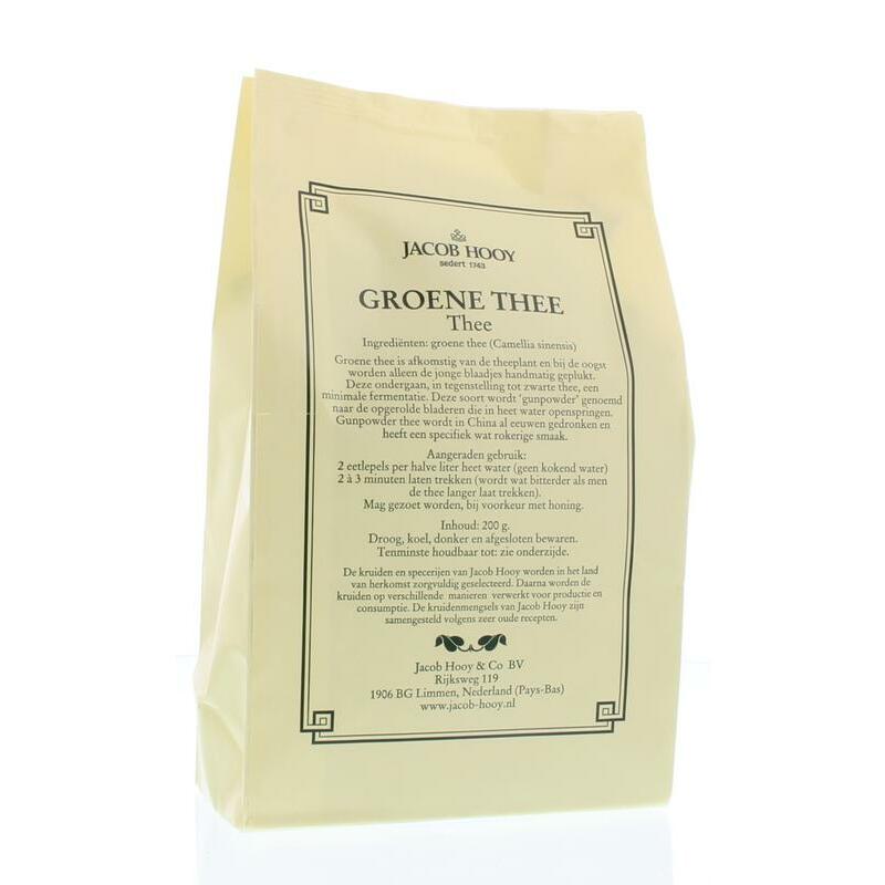 Jacob Hooy Groene thee (geel zakje) 200g