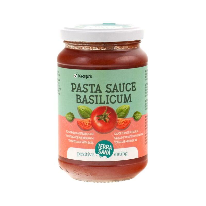 Terrasana Tomatensaus basilicum bio 340g