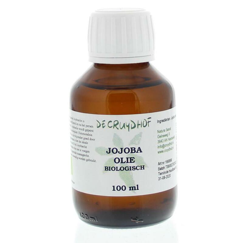 Cruydhof Jojoba olie koudgeperst bio 100ml