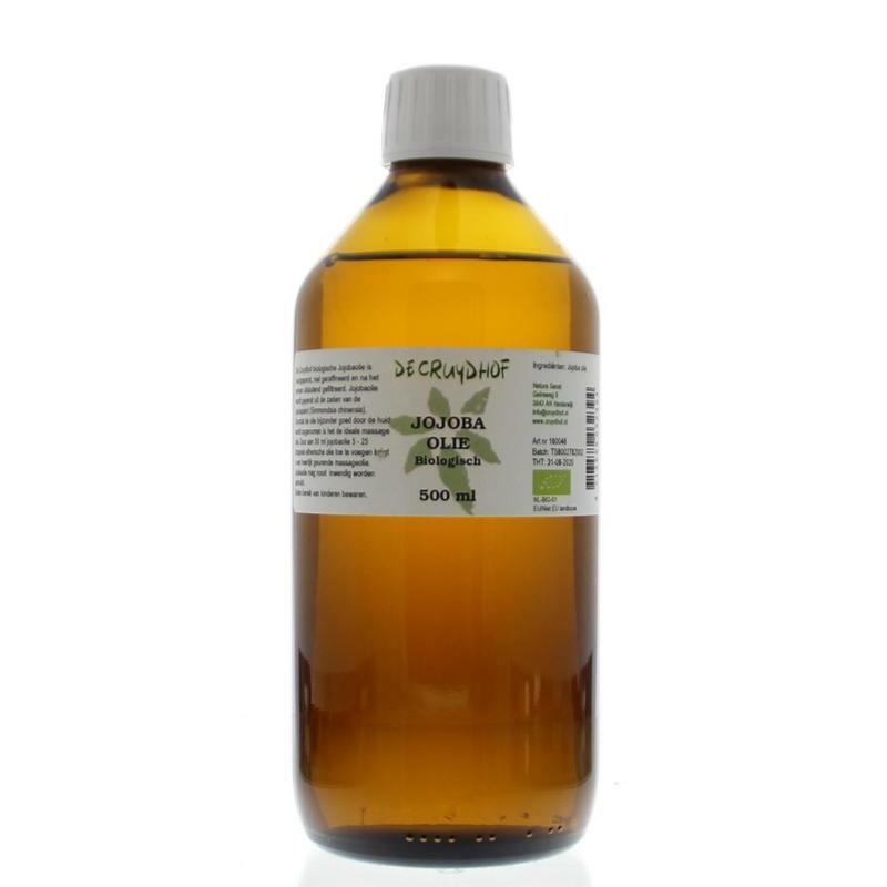 Cruydhof Jojoba olie koudgeperst 500ml