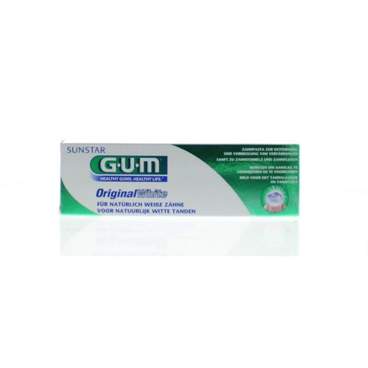 GUM Original white tandpasta 75ml