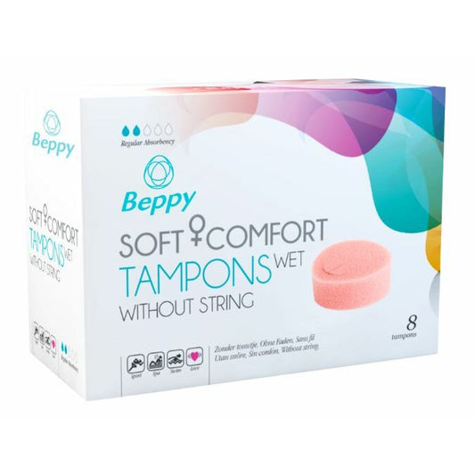 Beppy Soft+ comfort tampons wet 8st