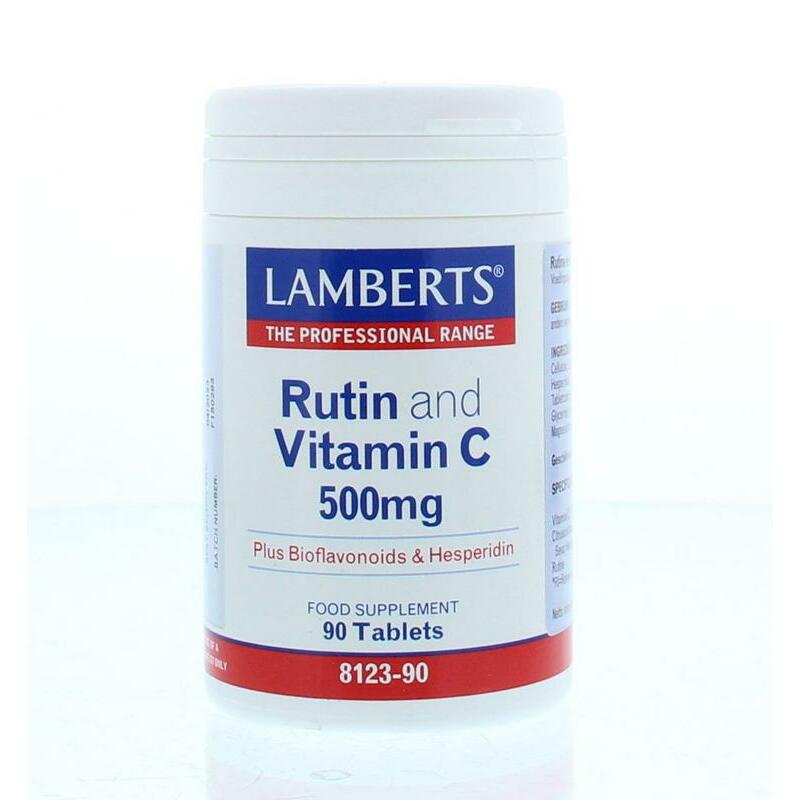 Lamberts Vitamine C 500 mg rutine & bioflavonoiden 90tb