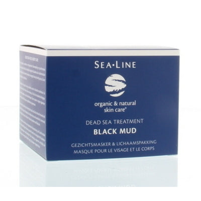 Sea-Line Black mud facial mask & body pack 225ml