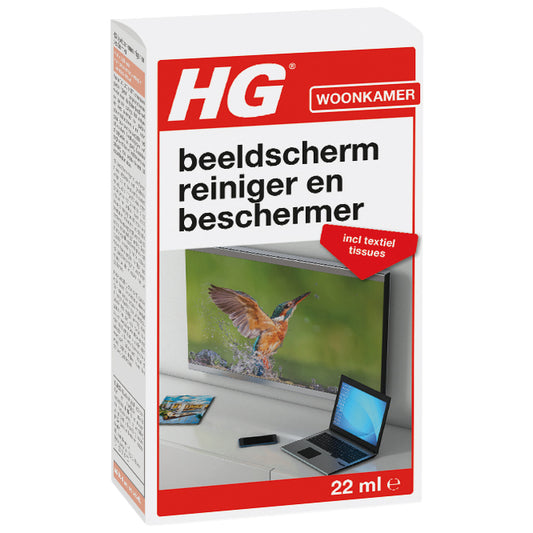 HG Beeldschermreiniger en beschermer 22ml