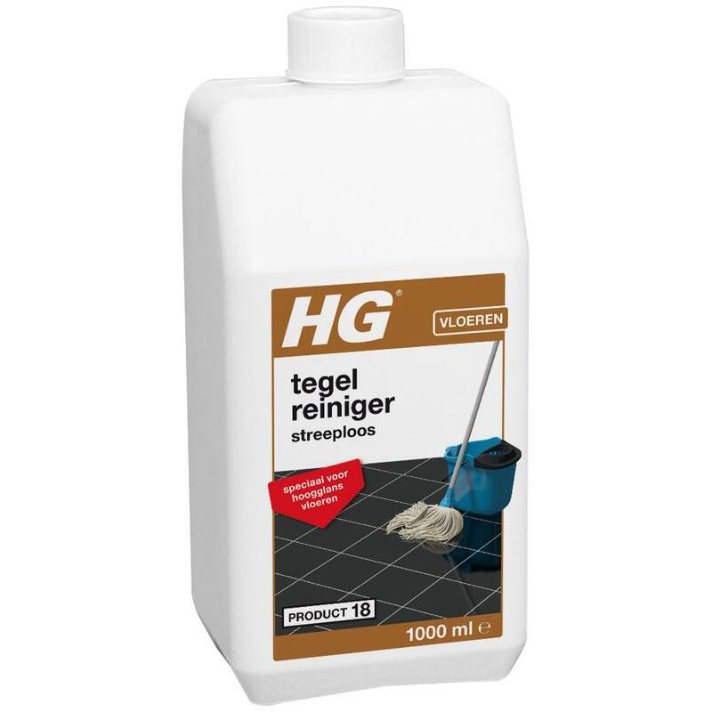 HG Streeploos tegelreiniger hoogglans 18 1000ml