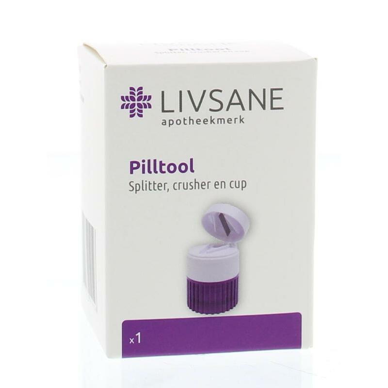 Livsane Pilltool tabletten splitter/crusher-cup 1st