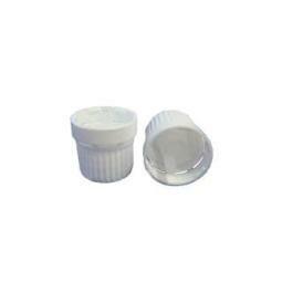 Blockland Druppeldop wit PE garantiesluiting 200st