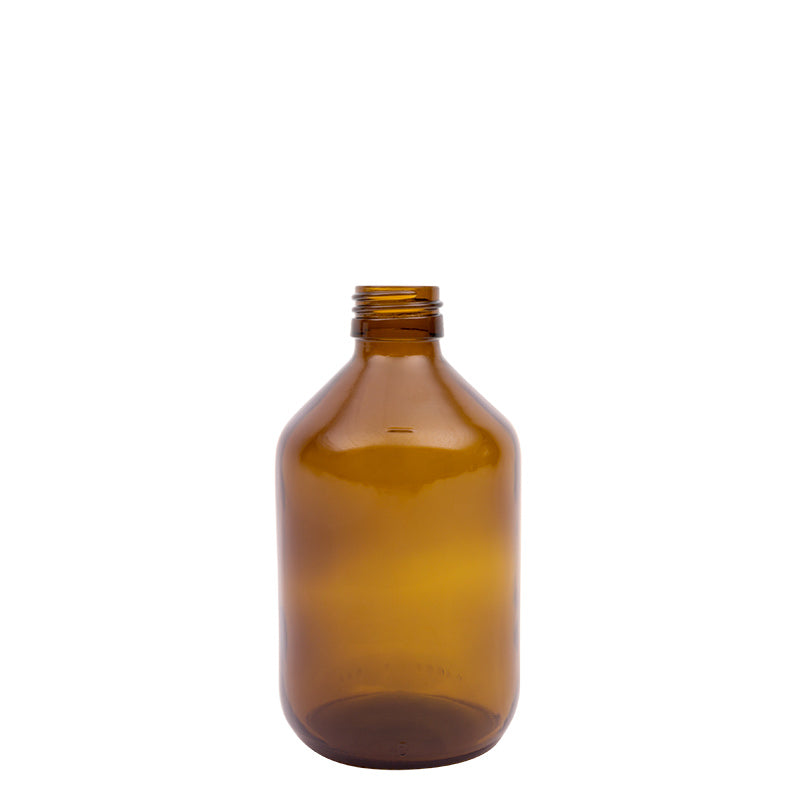 Blockland Medicijnfles ongedopt bruin 300 ml 12st