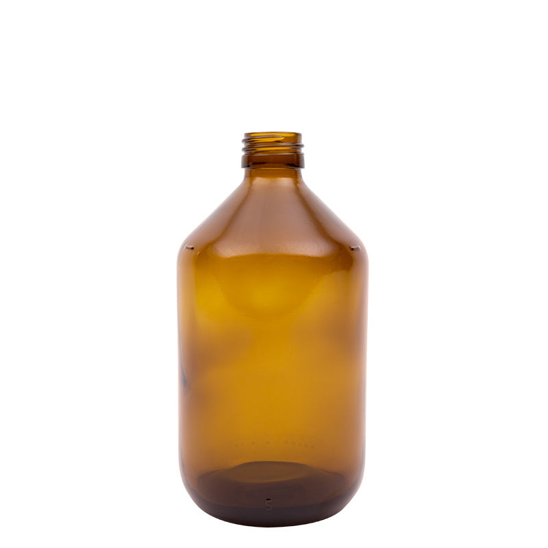 Blockland Medicijnfles ongedopt bruin 500 ml 8st