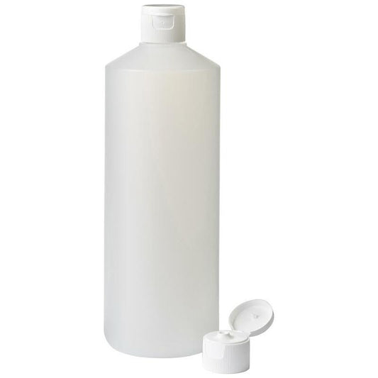 Blockland Fles HDPE naturel + spuitdop 28 mm 1000 ml 19st