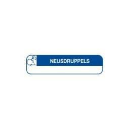 Blockland Strooketiket neusdruppels+neus 44 x 11 mm 750st