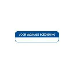 Blockland Strooketiket voor vaginale toediening 44 x 11 mm 750st