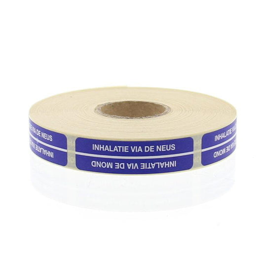 Blockland Strooketiket inhalatie via mond/neus 44 x 11 mm 750st