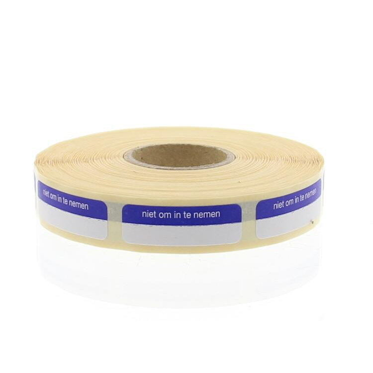 Blockland Strooketiket niet om in te nemen 30 x 7 mm 1000st