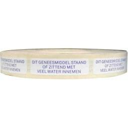 Blockland Strooketiket staand zittend innemen 30 x 7mm 1st