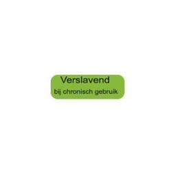 Blockland Strooketiket verslavend bij chronisch gebruik30x10 1000st