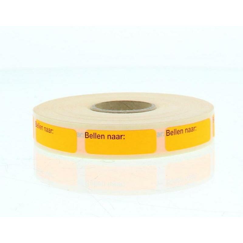 Blockland Strooketiket bellen naar 30 x 10 mm 1000st