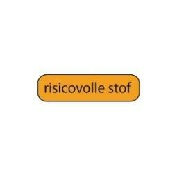 Blockland Strooketiket risicovolle stof 44 x 11 mm 750st