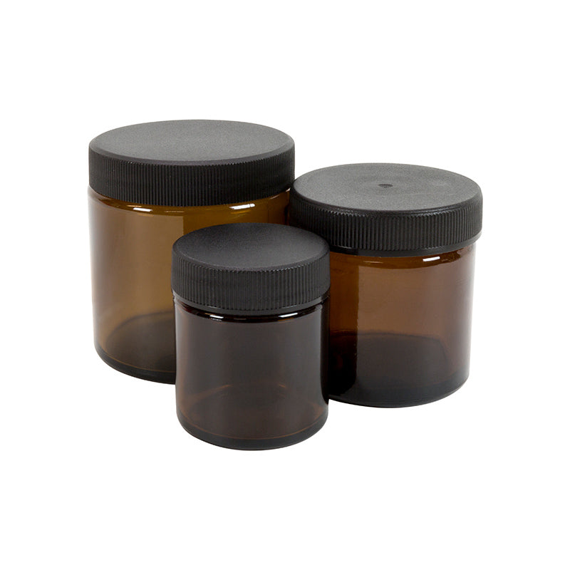 Blockland Zalfpot glas bruin gedopt 30 ml 72st