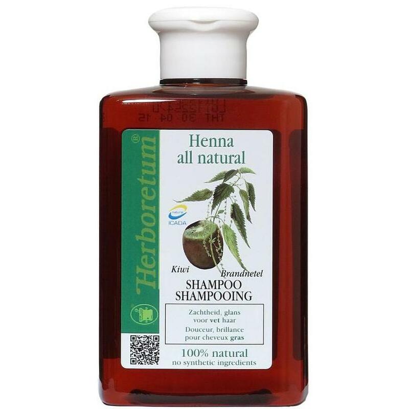 Herboretum Henna all natural shampoo vet haar 300ml